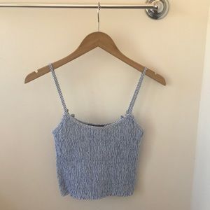 Brandy Melville stretchy cropped tank top